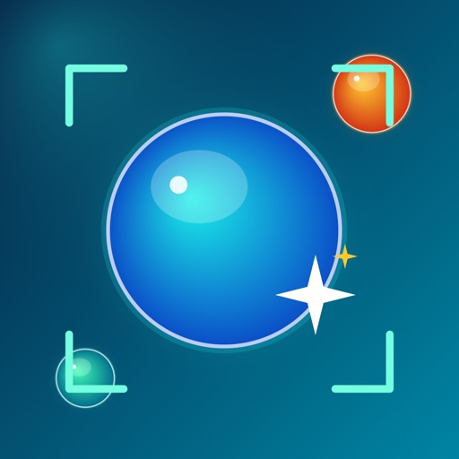 Bubble pop AR app icon